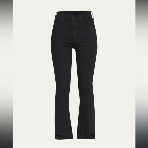 New MOTHER The Insider Crop Step Fray Jeans